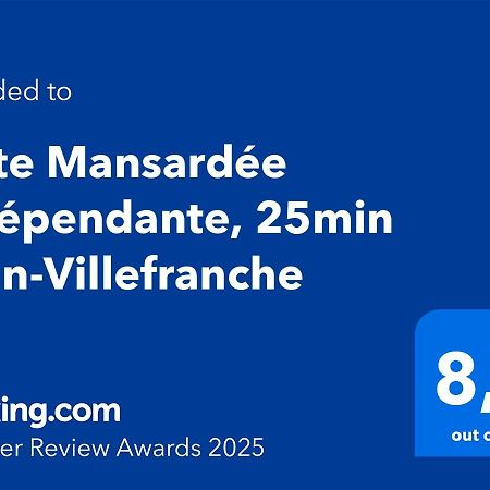 Suite Mansardee Independante, 25Min Lyon-Villefranche Chazay-d'Azergues Ngoại thất bức ảnh